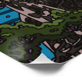 Natuur is een geweldige leermeester perfect poster (Hoek)