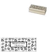 Natuur is Gods apothekerspatroon Rubberstempel (Gestempeld)