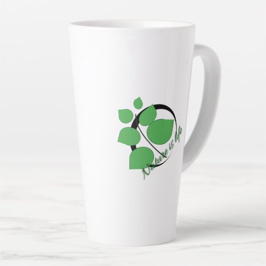 Natuur is het leven latte Mokken (Rechterhoek)