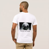 Natuur is macht. t-shirt (Achterkant volledig)