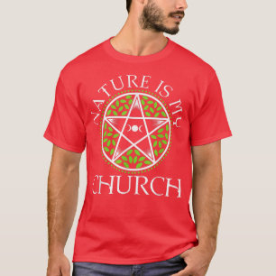 Natuur is mijn kerk432 t-shirt