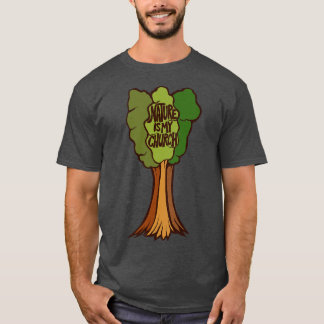 Natuur is mijn Kerk 2 T-shirt