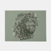 Natuur is mijn kerk Druid Goddess Deurmat (Voorkant)