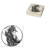 Natuur is mijn kerk Druid Goddess Rubberstempel (Gestempeld)