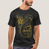 Natuur is mijn kerk Pagan Pride design Premium T-shirt (Voorkant)