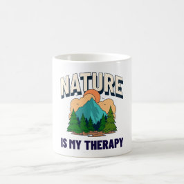 Natuur is mijn therapie koffiemok