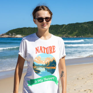 Natuur is mijn Therapie T-shirt