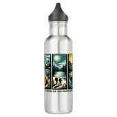 Natuur is mijn therapie waterfles  (Links)