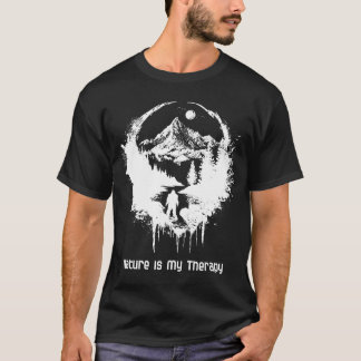 Natuur is mijn therapieshirt t-shirt