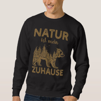 Natuur Is Mijn Thuis Bos Natuurlijk Landschap Beer Trui