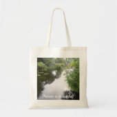 Natuur is mooi: een oud thema tote bag (Voorkant)