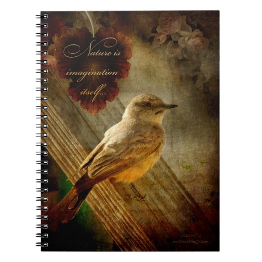 Natuur is verbeelding notitieboek (Voorkant)