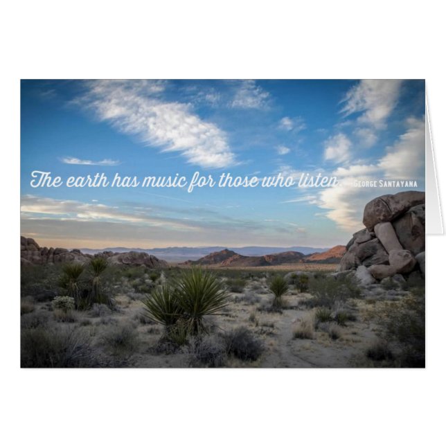 natuur joshua tree (Voorkant Horizontaal)