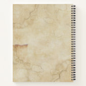  Natuur Journal – Theevlekte Gemengde Media Notitieboek (Achterkant)