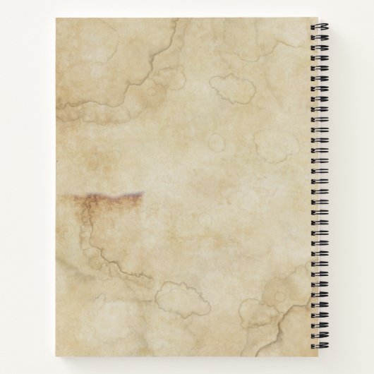  Natuur Journal – Theevlekte Gemengde Media Notitieboek (Achterkant)