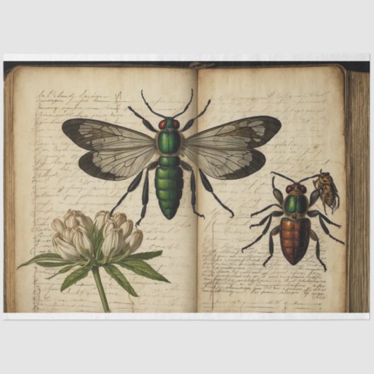 Natuur Journal Tissuepapier (Voorkant)