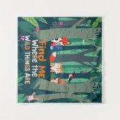 Natuur Joy N01 Wandkleed (Voorkant (horizontaal))