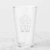 Natuur Junkie Glas (Achterkant)