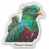 "Natuur juweel" Sticker (Voorkant)