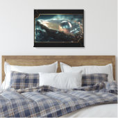 Natuur Juwelen Oesterparels Canvas Afdruk (Insitu (Slaapkamer))