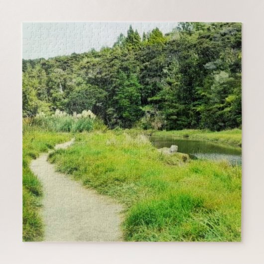 Natuur Kakamatura Lagune Struik Legpuzzel (Verticaal)