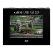 Natuur: Kalender voor land en Zee 2021 (Hoes)