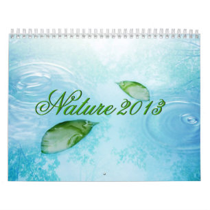Natuur Kalender - Water, lucht en bladeren 2013