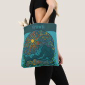 Natuur kampeeruitstap tote bag (Dichtbij)