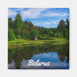 Natuur Kanaalbos Wit-Rusland Magneet