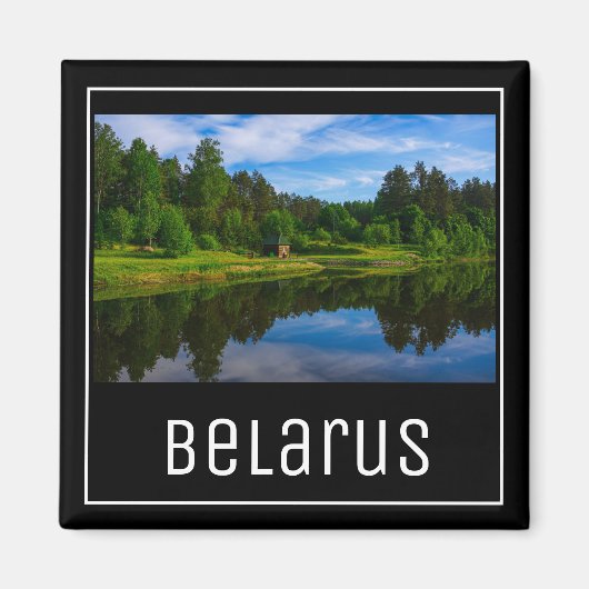 Natuur Kanaalbos Wit-Rusland Magneet (Voorkant)