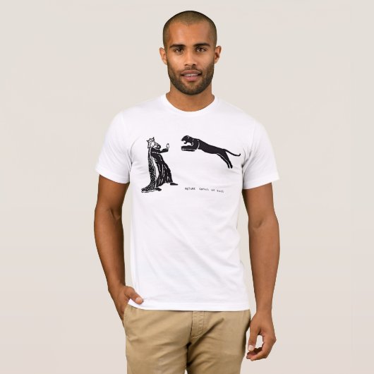 Natuur kent geen koningen t-shirt (Voorkant volledig)