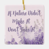 Natuur Keramiek Ornament (Voorkant)