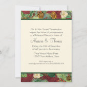 Natuur kerstwinterfeestdag Magnolia n Pine Kaart (Achterkant)