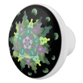 Natuur Kind Mandala Pattern Keramische Knop (Rechts)