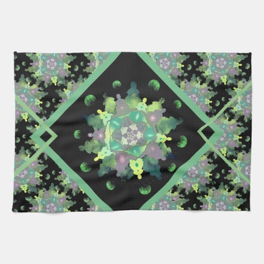 Natuur Kind Mandala Pattern Theedoek (Horizontaal)