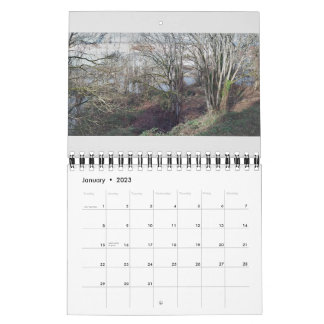 Natuur kleine flora en fauna kalender