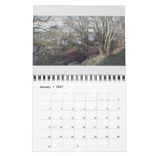 Natuur kleine flora en fauna kalender (Jan 2027)