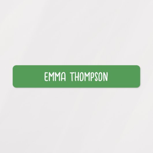 Natuur kleur naam labels voor kinderen school (Design 1)