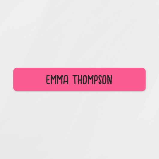 Natuur kleur naam labels voor kinderen school (Design 2)