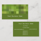 Natuur kleuren Abstract Visitekaartje (Voorkant / Achterkant)