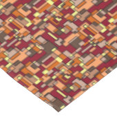 Natuur kleuren Warm Earth Tone Tafelkleed (Gekanteld)