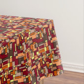 Natuur kleuren Warm Earth Tone Tafelkleed (Voorbeeld)