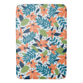 Natuur kleurrijke bloemen verkuilen badmat (Voorkant Verticaal)