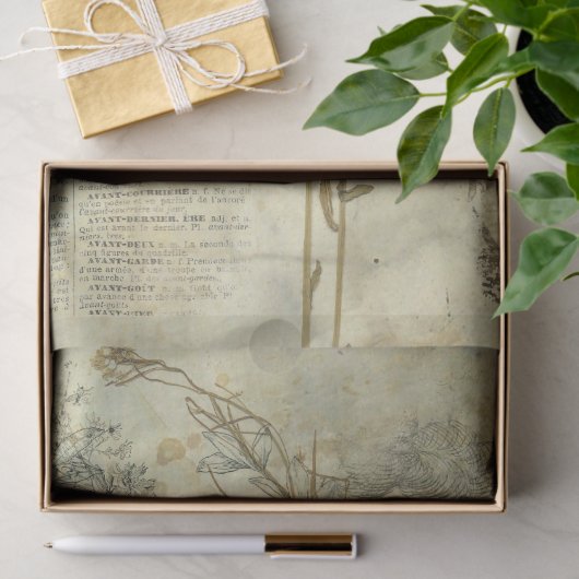 Natuur - Kleurstofpapier Tissuepapier (Geschenk)