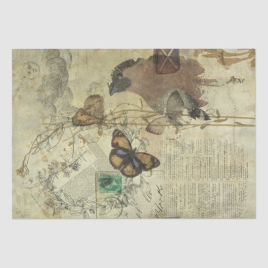 Natuur - Kleurstofpapier Tissuepapier (Voorkant)