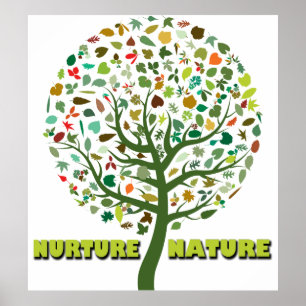 Natuur Koesteren Poster