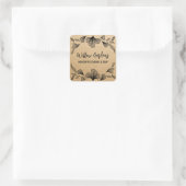 Natuur Kraft Packaging Stickers (Tas)