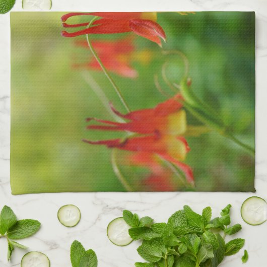 Natuur kroon theedoek (Gevouwen)