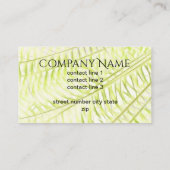 natuur kunst aangepast visitekaartje dubbelzijdig (Achterkant)