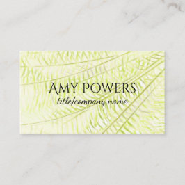 natuur kunst aangepast visitekaartje dubbelzijdig